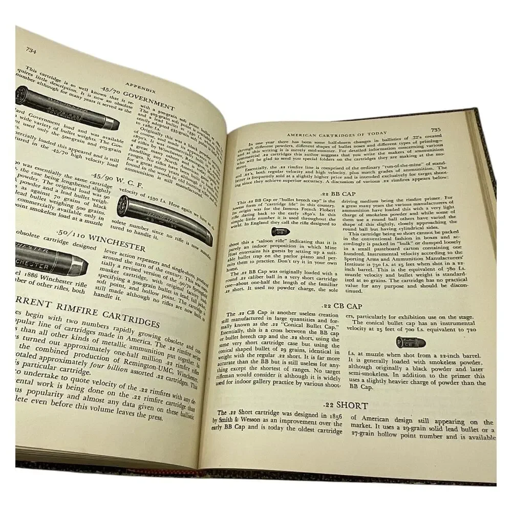 The Rifle In‎ America by Philip B Sharpe 1947 Second Edition Hardcover